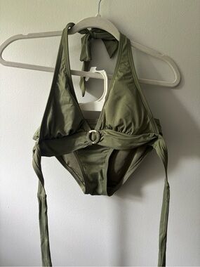 MICHAEL Michael Kors Olive Green Bikini Set
